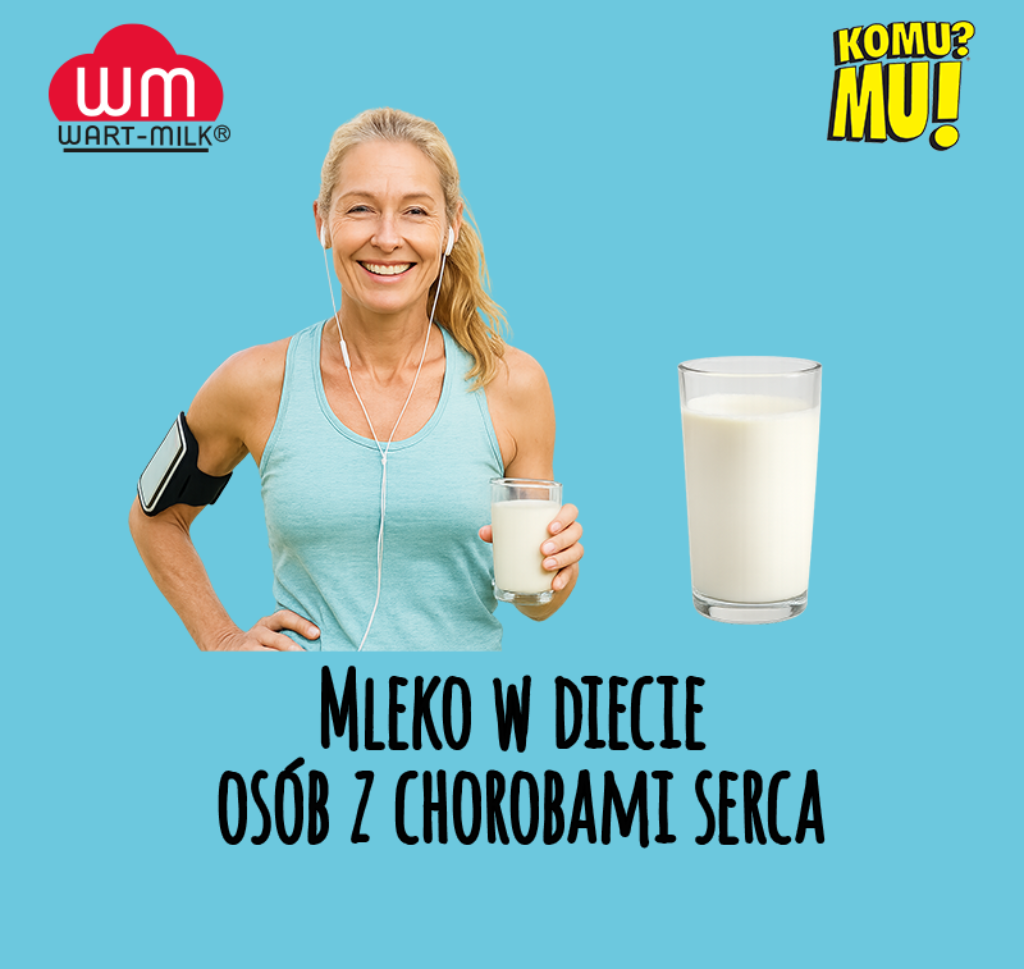 Mleko w diecie osób z chorobami serca
