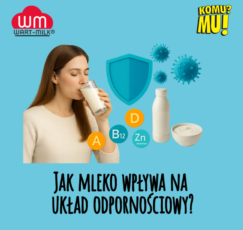 Jak mleko wpływa na układ odpornościowy?