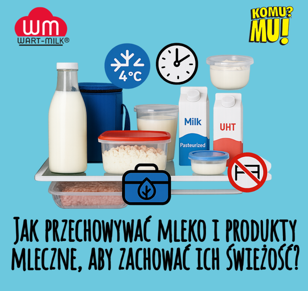 Jak przechowywać mleko i produkty mleczne, aby zachować ich świeżość?
