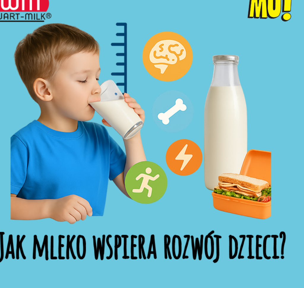 Jak mleko wspiera rozwój dzieci?