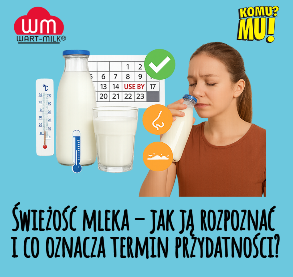 Świeżość mleka – jak ją rozpoznać i co oznacza termin przydatności?