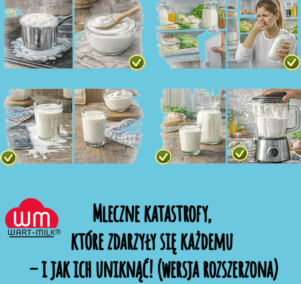 Mleczne katastrofy, które zdarzyły się każdemu – i jak ich uniknąć! 